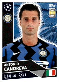 Antonio Candreva Internazionale Milano samolepka UEFA Champions League 2020/21 #INT14