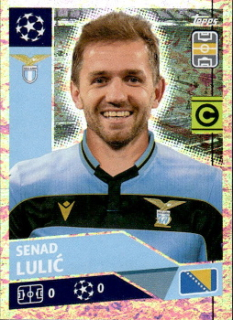 Senad Lulic (Captain) Lazio Roma samolepka UEFA Champions League 2020/21 #LAZ10