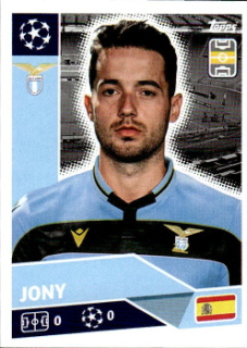 Jony Lazio Roma samolepka UEFA Champions League 2020/21 #LAZ12