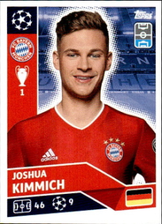 Joshua Kimmich Bayern Munchen samolepka UEFA Champions League 2020/21 #BAY7