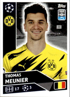 Thomas Meunier Borussia Dortmund samolepka UEFA Champions League 2020/21 #DOR8