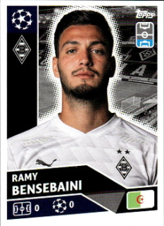 Ramy Bensebaini Borussia Monchengladbach samolepka UEFA Champions League 2020/21 #BMG8