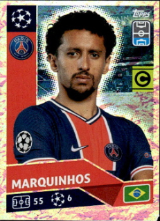Marquinhos (Captain) Paris Saint-Germain samolepka UEFA Champions League 2020/21 #PSG8