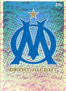 Badge Olympique Marseille samolepka UEFA Champions League 2020/21 Club Logo #OLM1