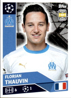 Florian Thauvin Olympique Marseille samolepka UEFA Champions League 2020/21 #OLM15