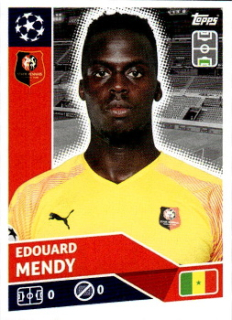 Edouard Mendy Stade Rennes samolepka UEFA Champions League 2020/21 #REN3
