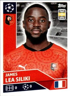 James Lea Siliki Stade Rennes samolepka UEFA Champions League 2020/21 #REN10