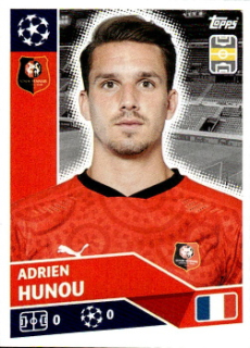 Adrien Hunou Stade Rennes samolepka UEFA Champions League 2020/21 #REN11