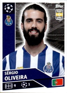 Sergio Oliveira FC Porto samolepka UEFA Champions League 2020/21 #POR11
