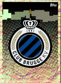 Badge Club Brugge samolepka UEFA Champions League 2020/21 Club Logo #BRU1