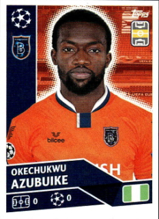 Okechukwu Azubuike Istanbul Basaksehir samolepka UEFA Champions League 2020/21 #IST13