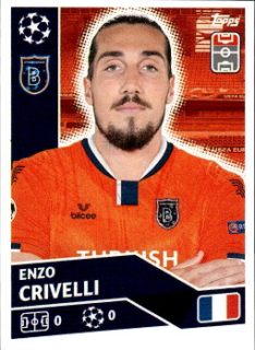 Enzo Crivelli Istanbul Basaksehir samolepka UEFA Champions League 2020/21 #IST18