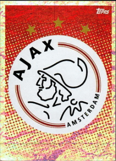 Badge AFC Ajax samolepka UEFA Champions League 2020/21 Club Logo #AJA1