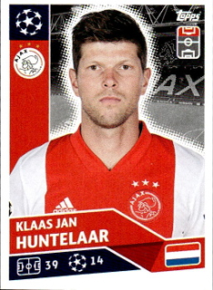 Klaas-Jan Huntelaar AFC Ajax samolepka UEFA Champions League 2020/21 #AJA18