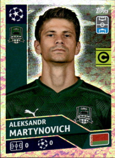 Aleksandr Martynovich (Captain) FC Krasnodar samolepka UEFA Champions League 2020/21 #POF3