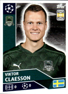 Viktor Claesson FC Krasnodar samolepka UEFA Champions League 2020/21 #POF14