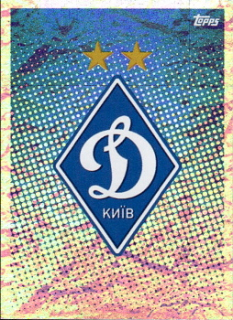 Badge Dynamo Kyiv samolepka UEFA Champions League 2020/21 Club Logo #POF17