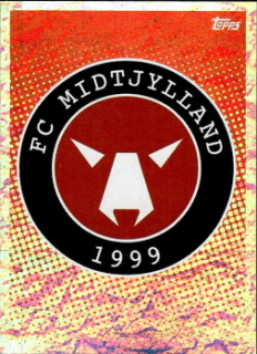 Badge FC Midtjylland samolepka UEFA Champions League 2020/21 Club Logo #POF49