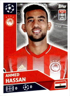 Ahmed Hassan Olympiakos samolepka UEFA Champions League 2020/21 #POF78