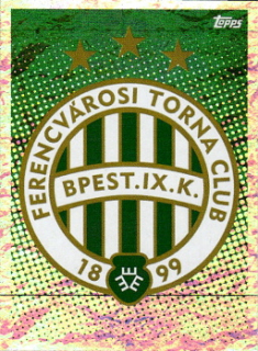 Badge Ferencvarosi TC samolepka UEFA Champions League 2020/21 Club Logo #POF81