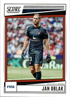 Jan Oblak Atletico Madrid Panini Score FIFA Soccer 2022/23 #22