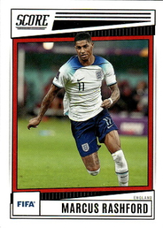 Marcus Rashford England Panini Score FIFA Soccer 2022/23 #52