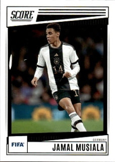 Jamal Musiala Germany Panini Score FIFA Soccer 2022/23 #84