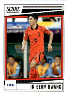 In-Beom Hwang South Korea Panini Score FIFA Soccer 2022/23 #104