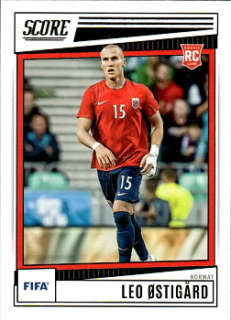 Leo Ostigard RC Norway Panini Score FIFA Soccer 2022/23 #123
