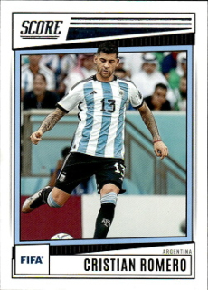 Cristian Romero Argentina Panini Score FIFA Soccer 2022/23 #11