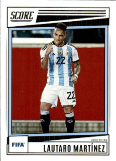 Lautaro Martinez Argentina Panini Score FIFA Soccer 2022/23 #14