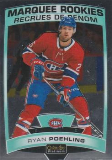 Ryan Poehling Montreal Canadiens Upper Deck O-Pee-Chee Platinum 2019/20 Marquee Rookies #197