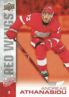 Andreas Athanasiou Detroit Red Wings Tim Hortons Detroit Red Wings Team Set 2019/20 #10