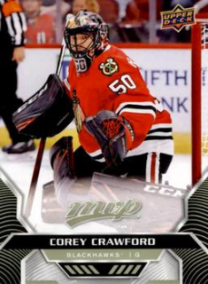 Corey Crawford Chicago Blackhawks Upper Deck MVP 2020/21 #2