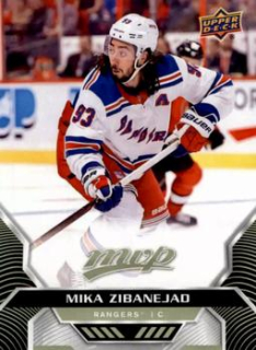 Mika Zibanejad New York Rangers Upper Deck MVP 2020/21 #64