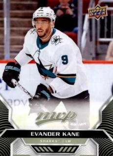 Evander Kane San Jose Sharks Upper Deck MVP 2020/21 #65