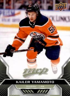 Kailer Yamamoto Edmonton Oilers Upper Deck MVP 2020/21 #81