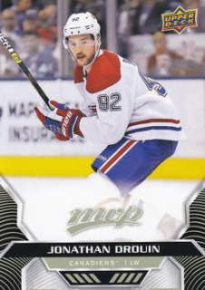 Jonathan Drouin Montreal Canadiens Upper Deck MVP 2020/21 #84