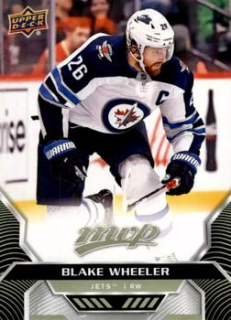 Blake Wheeler Winnipeg Jets Upper Deck MVP 2020/21 #105