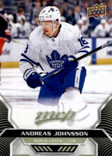 Andreas Johnsson Toronto Maple Leafs Upper Deck MVP 2020/21 #120