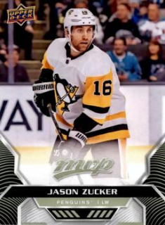 Jason Zucker Pittsburgh Penguins Upper Deck MVP 2020/21 #123