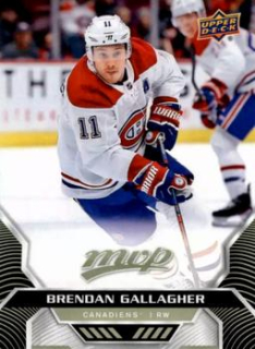 Brendan Gallagher Montreal Canadiens Upper Deck MVP 2020/21 #147