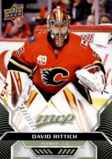 David Rittich Calgary Flames Upper Deck MVP 2020/21 #167