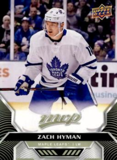 Zach Hyman Toronto Maple Leafs Upper Deck MVP 2020/21 #196