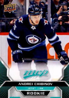 Andrei Chibisov Winnipeg Jets Upper Deck MVP 2020/21 Rookie #241