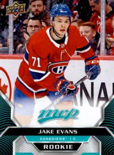 Jake Evans Montreal Canadiens Upper Deck MVP 2020/21 Rookie #246