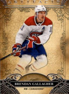 Brendan Gallagher Montreal Canadiens Upper Deck Artifacts 2020/21 #49