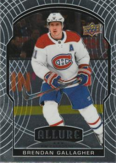 Brendan Gallagher Montreal Canadiens Upper Deck Allure 2020/21 #2