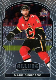 Mark Giordano Calgary Flames Upper Deck Allure 2020/21 #34