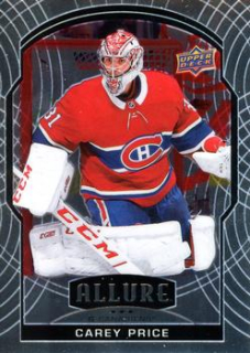 Carey Price Montreal Canadiens Upper Deck Allure 2020/21 #55